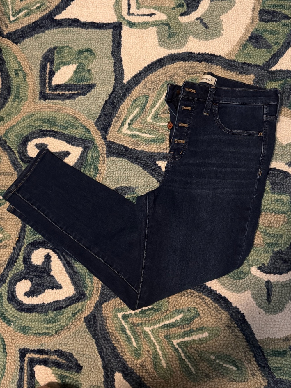 Madewell High-Rise Dark Blue Women's Jeans Size 27